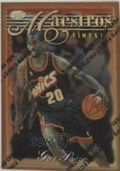 Gary Payton [Refractor] Basketball Cards 1996 Finest Prices