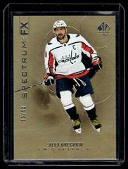 Alex Ovechkin [Gold] Hockey Cards 2020 SP Authentic Spectrum FX Prices