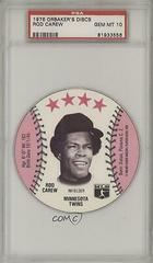 Rod Carew Baseball Cards 1976 Orbaker's Discs Prices