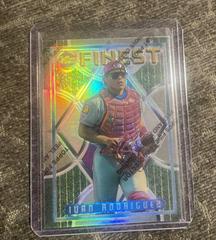 Ivan Rodriguez [Refractor] #109 Baseball Cards 1995 Finest Prices
