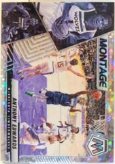 Anthony Edwards [Fast Break Silver] #17 Basketball Cards 2021 Panini Mosaic Montage Prices