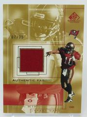 Shaun King [Gold] #SK Football Cards 2001 SP Game Used Authentic Fabric Prices
