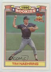 Tim Naehring #22 Baseball Cards 1991 Topps Glossy Rookies Prices