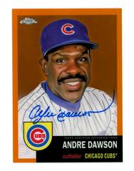 Andre Dawson [Orange] Baseball Cards 2022 Topps Chrome Platinum Anniversary Autographs Prices