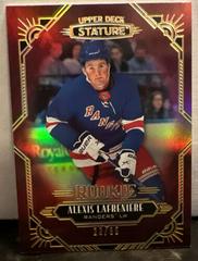 Alexis Lafreniere [Red] #101 Hockey Cards 2020 Upper Deck Stature Prices