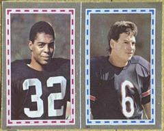 Marcus Allen, Kevin Butler Football Cards 1986 Topps Stickers Prices