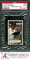 Floyd Robinson [Hand Cut Pinstriped Uniform] #24 Baseball Cards 1964 Bazooka Prices