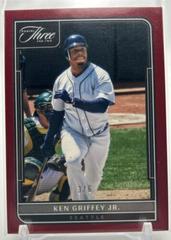 Ken Griffey Jr. [Red] #36 Baseball Cards 2022 Panini Three and Two Prices