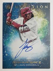 Joshua Baez [Blue] Baseball Cards 2022 Bowman Inception Primordial Prospects Autograph Prices