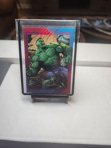 Hulk [Autograph] #25 Marvel 2015 Fleer Retro