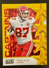 Travis Kelce [Captains] [Gold] Football Cards 2019 Panini Score Captains Prices