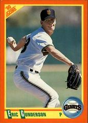 Eric Gunderson #99T Baseball Cards 1990 Score Traded Prices