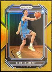 Chet Holmgren [Gold] #266 Basketball Cards 2022 Panini Prizm Prices