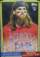 Brandon Marsh [Purple] Baseball Cards 2022 Topps Archives 1992 MLB Debut Autographs Prices
