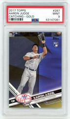 Aaron Judge [Catching Gold] Baseball Cards 2017 Topps Prices