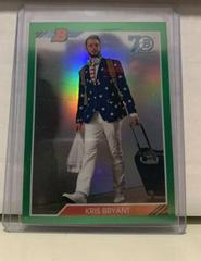 Kris Bryant [Green] #92B-KB Baseball Cards 2017 Bowman 1992 Chrome Prices