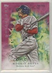 Mookie Betts [Magenta] Baseball Cards 2017 Topps Inception Prices