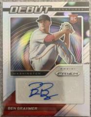 Ben Braymer [Silver Prizm] Baseball Cards 2021 Panini Prizm Debut Signatures Prices