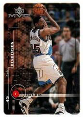 Cedric Henderson Basketball Cards 1999 Upper Deck MVP Prices