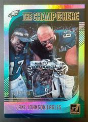 Lane Johnson [Holo] Football Cards 2018 Donruss Champ is Here Prices