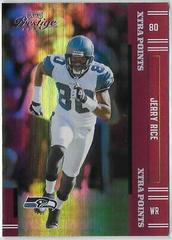 Jerry Rice [Xtra Points Red] Football Cards 2005 Playoff Prestige Prices