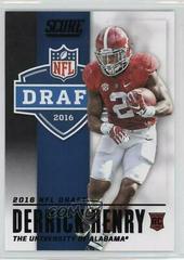 Derrick Henry [Black] Football Cards 2016 Panini Score NFL Draft Prices