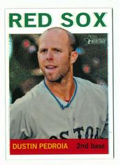 Dustin Pedroia [Refractor] Baseball Cards 2013 Topps Heritage Chrome Prices