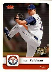 Scott Feldman #292 Baseball Cards 2006 Fleer Prices