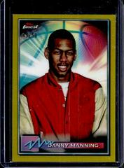 Danny Manning [Gold Refractor] Basketball Cards 2021 Topps Finest Prices