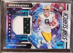 Christian Watson [Prime] #SS-CW Football Cards 2022 Panini Rookies & Stars Search Prices