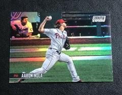Aaron Nola [Refractor] #108 Baseball Cards 2021 Stadium Club Chrome Prices