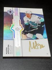 Mason Appleton [Gold] Hockey Cards 2021 Ultimate Collection Signatures Prices