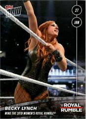 Becky Lynch #7 Wrestling Cards 2019 Topps Now WWE Prices
