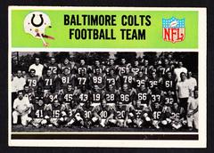 Baltimore Colts Football Cards 1965 Philadelphia Prices