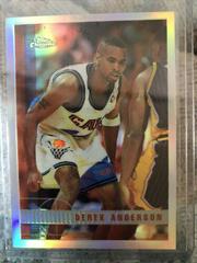 Derek Anderson [Refractor] #173 Basketball Cards 1997 Topps Chrome Prices