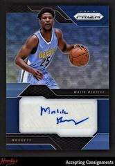 Malik Beasley [Blue Prizm] Basketball Cards 2016 Panini Prizm Rookie Signatures Prices