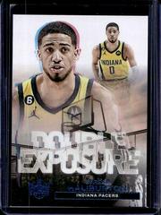Tyrese Haliburton [Amethyst] #2 Basketball Cards 2023 Panini Court Kings Double Exposure Prices