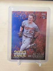 Gunnar Henderson [Blue] #22GH-13 Baseball Cards 2023 Topps 2022 Greatest Hits Prices