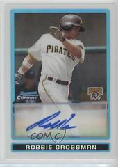 Robbie Grossman [Gold Refractor Autograph] Baseball Cards 2009 Bowman Chrome Prospects Prices