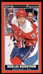 Nicklas Backstrom [Red Border] Hockey Cards 2020 O Pee Chee Prices