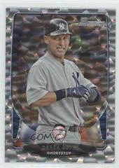 Derek Jeter [Silver Ice] #136 Baseball Cards 2013 Bowman Prices
