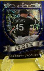 Garrett Crochet [Blue Velocity] #1 Baseball Cards 2021 Panini Chronicles Crusade Prices