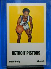 Dave Bing Basketball Cards 1972 Comspec Prices