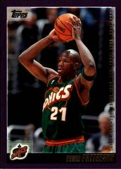 Ruben Patterson Basketball Cards 2000 Topps Prices