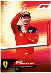 Charles Leclerc #11 Racing Cards 2023 Topps Now Formula 1 Prices