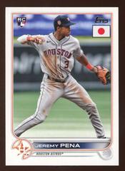 Jeremy Pena #8 Baseball Cards 2022 Topps Japan Edition Prices