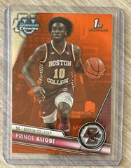 Prince Aligbe [Orange] #13 Basketball Cards 2023 Bowman Chrome University Prices