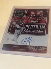 Chris Godwin [Red] Football Cards 2022 Panini Absolute Spectrum Signatures Prices