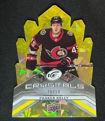 Parker Kelly [Yellow] Hockey Cards 2021 Upper Deck Ice Crystals Prices