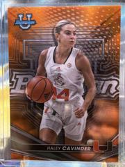 Haley Cavinder [Orange] #13 Basketball Cards 2022 Bowman University Best Prices